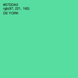 #57DDA0 - De York Color Image